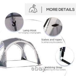 Tente dôme Outsunny pour 6 à 8 personnes avec portes en mesh zippées, reconditionnée