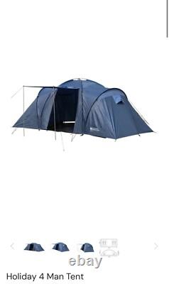 Tente dôme grande et robuste pour 4 personnes de Mountain Warehouse, idéale pour le camping et la randonnée