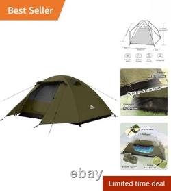 Tente dôme imperméable 2-4 personnes à montage rapide pour aventures en camping