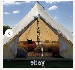 Tente en toile beige Bell Tent Boutique BTB-017 5m