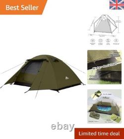 Tente étanche PU3000mm à deux portes pour des aventures de camping confortables