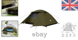 Tente étanche PU3000mm à deux portes pour des aventures de camping confortables
