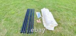 Tente extensible robuste 900D 11 x 7 m grande tente de réception auvent marquise pour événement 20 à 30 personnes