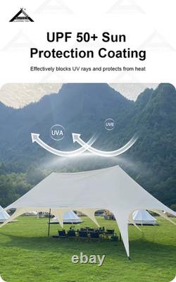 Tente extensible robuste 900D 11 x 7 m grande tente de réception auvent marquise pour événement 20 à 30 personnes