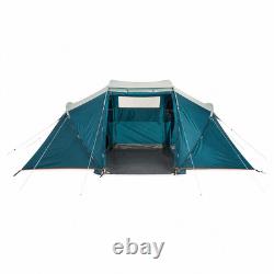 Tente familiale Decathlon Arpenaz 4.2 pour 4 personnes, 2 chambres, montage facile, camping et festivals