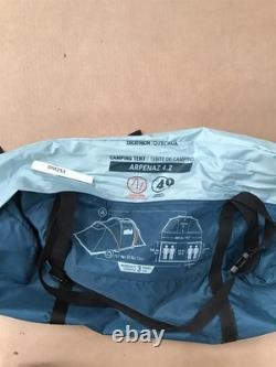Tente familiale Decathlon Arpenaz 4.2 pour 4 personnes, 2 chambres, montage facile, camping et festivals