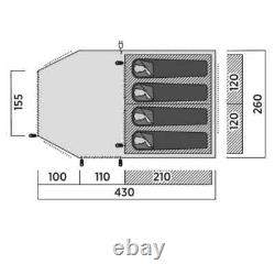 Tente familiale Easy Camp Hamra 4 personnes