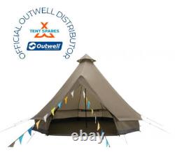 Tente familiale Easy Camp Moonlight Tipi Bell Dark Sand (A202769) pour le camping