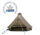 Tente Familiale Easy Camp Moonlight Tipi Bell Dark Sand (a202769) Pour Le Camping