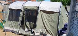 Tente familiale Outwell Montana 6 places collection premium avec plusieurs pièces