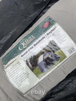 Tente familiale Quest Elite Sunshade 4-6 places, grand abri de jardin, tente de camping