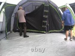 Tente familiale Sunncamp Verio 600 Plus avec 6 couchettes pour homme et personne, grande tente à armatures.