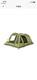 Tente Familiale Vango Iris 500 Verte 6 Places Avec Tapis De Sol, Auvent Et Tapis De Tente