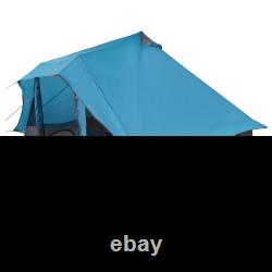 Tente familiale VidaXL Tipi bleue 8 personnes imperméable