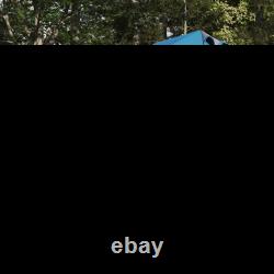 Tente familiale VidaXL Tipi bleue 8 personnes imperméable