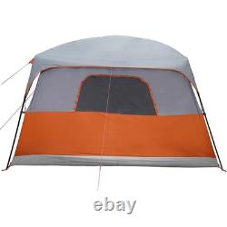 Tente familiale cabine WALPLUS pour 10 personnes, grise, imperméable, abri de camping extérieur