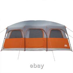 Tente familiale cabine WALPLUS pour 10 personnes, grise, imperméable, abri de camping extérieur