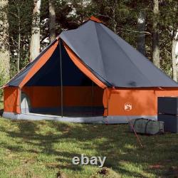 Tente familiale de camping 6 personnes imperméable tipi teepee grande 305 cm avec sac de transport