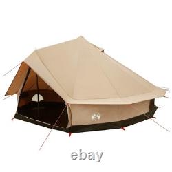 Tente familiale de camping pour 10 personnes, imperméable, abri d’extérieur, grande tente crème