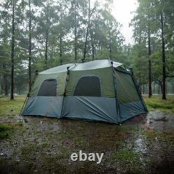 Tente familiale pop-up pour camping, tente cabine 2 à 8 personnes, grande tente pour jardin et arrière-cour