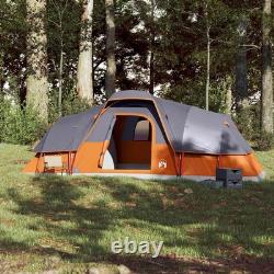 Tente familiale portable 9-10 personnes imperméable pour camping en plein air et festival