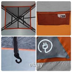 Tente familiale portable 9-10 personnes imperméable pour camping en plein air et festival