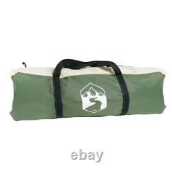 Tente familiale portable 9-10 personnes, imperméable, pour camping et festivals en plein air