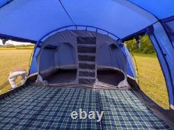 Tente familiale spacieuse High Gear Kalahari 10 avec auvent et tapis