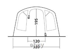 Tente gonflable Outwell Monterey 5 Air