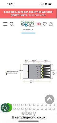 Tente gonflable Zempire Evo TL V2 pour 5 personnes 2023 ZE-0197002-003