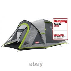 Tente imperméable Coleman Darwin 4 personnes plus avec lit d'air extérieur Intex de taille moyenne gratuit