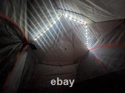 Tente légère Big Agnes Copper Spur HV UL3 MTN Glo avec éclairage intégré Tente légère Big Agnes Copper Spur HV UL3 MTN Glo avec éclairage intégré