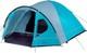 Tente Occultante Portal Pour 3 &agrave; 4 Personnes Avec Auvent, Tente De Camping Pour 3 &agrave; 4 Personnes