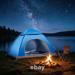 Tente pop-up automatique pour 1 à 10 personnes, tente familiale de camping, abri extérieur anti-UV pour randonnée
