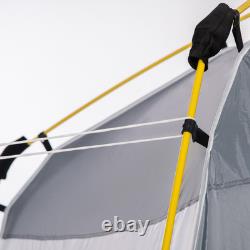 Tente pop-up automatique pour quatre personnes Outsunny, abri dôme de camping et de randonnée, vert