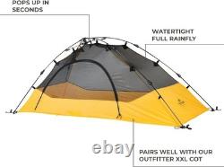 Tente rapide polyvalente pour 2 personnes, idéale pour le camping, la randonnée et le glamping