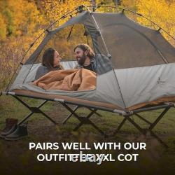 Tente rapide polyvalente pour 2 personnes, idéale pour le camping, la randonnée et le glamping