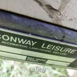 Tente remorque Conway 4 personnes légère avec cuisine à gaz, facile à tracter - vidéo dans l'annonce