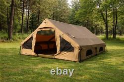 Tente safari gonflable sans marque 12.1 taupe/beige