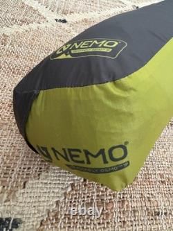 Tente solo ultralégère, Nemo Dragonfly Osmo, verte, haute spécification