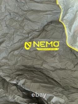 Tente solo ultralégère, Nemo Dragonfly Osmo, verte, haute spécification
