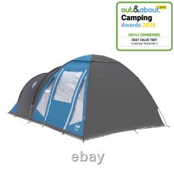 Tente tunnel Coleman Waterfall 5 spacieuse pour 5 personnes - Tente de camping familiale en plein air