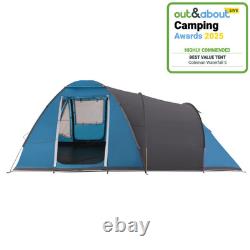 Tente tunnel Coleman Waterfall 5 spacieuse pour 5 personnes - Tente de camping familiale en plein air