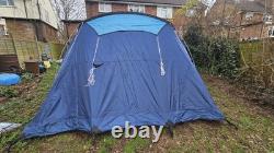 Tente tunnel Lichfield Mohawk 5 avec montage facile et tapis de sol cousu, pour 6 personnes, 4,5 m x 3 m