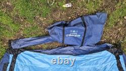 Tente tunnel Lichfield Mohawk 5 avec montage facile et tapis de sol cousu, pour 6 personnes, 4,5 m x 3 m