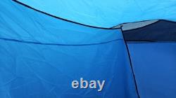 Tente tunnel Lichfield Mohawk 5 avec montage facile et tapis de sol cousu, pour 6 personnes, 4,5 m x 3 m