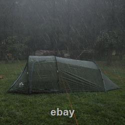 Tente tunnel Night Cat pour 4 personnes, imperméable, 3 saisons, tente familiale de camping et de festival