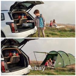 Tente tunnel Night Cat pour 4 personnes, imperméable, 3 saisons, tente familiale de camping et de festival