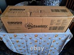 Tente tunnel Outsunny pour 6-8 personnes, tente de camping à deux chambres avec sac de transport, bleue Tente tunnel Outsunny pour 6-8 personnes, tente de camping à deux chambres avec sac de transport, bleue