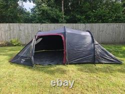 Tente tunnel Vango Beta 450 pour 4 personnes avec auvent, tente 4 places